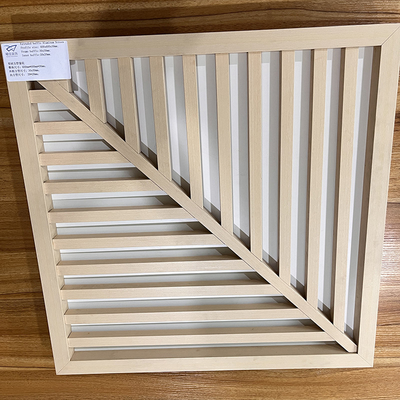 প্রোফাইল সাইজ 600x600x30mm এক্সট্রুডেড ব্যাফেল অ্যালুমিনিয়াম স্ক্রীন এবং ফ্রেম ব্যাফেল 30x30mm