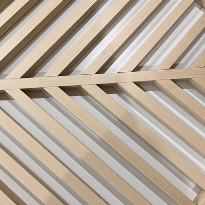 প্রোফাইল সাইজ 600x600x30mm এক্সট্রুডেড ব্যাফেল অ্যালুমিনিয়াম স্ক্রীন এবং ফ্রেম ব্যাফেল 30x30mm