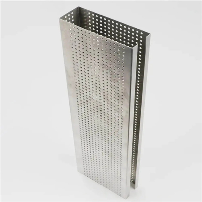 40x80mm অ্যালুমিনিয়াম মেটাল সিলিং ইউ শেপ অ্যাকোস্টিক সিলিং ব্যাফেল