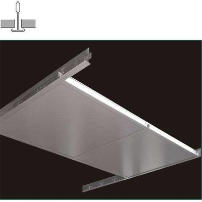600mm X 600mm অ্যালুমিনিয়াম মেটাল সিলিং সিলিং সিস্টেমের শার্প এজ
