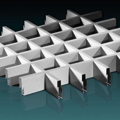 ২৫০মিমি সাধারণ ইনস্টলেশন গ্রিড অ্যালুমিনিয়াম সিলিং টাইলস